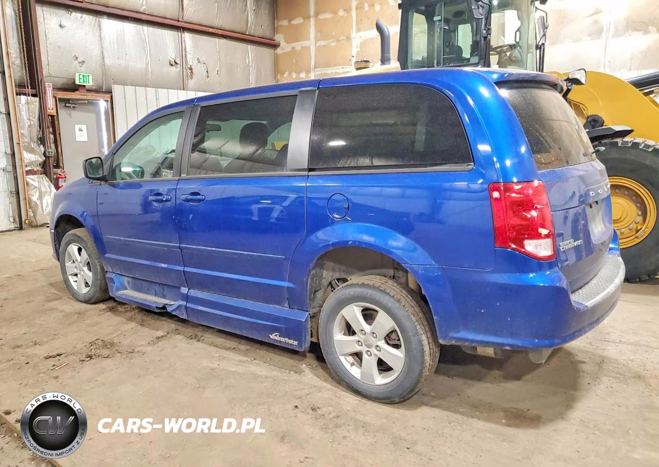 2013 Dodge Grand Caravan Se VIN:2C4RDGBG2DR772834 - 2