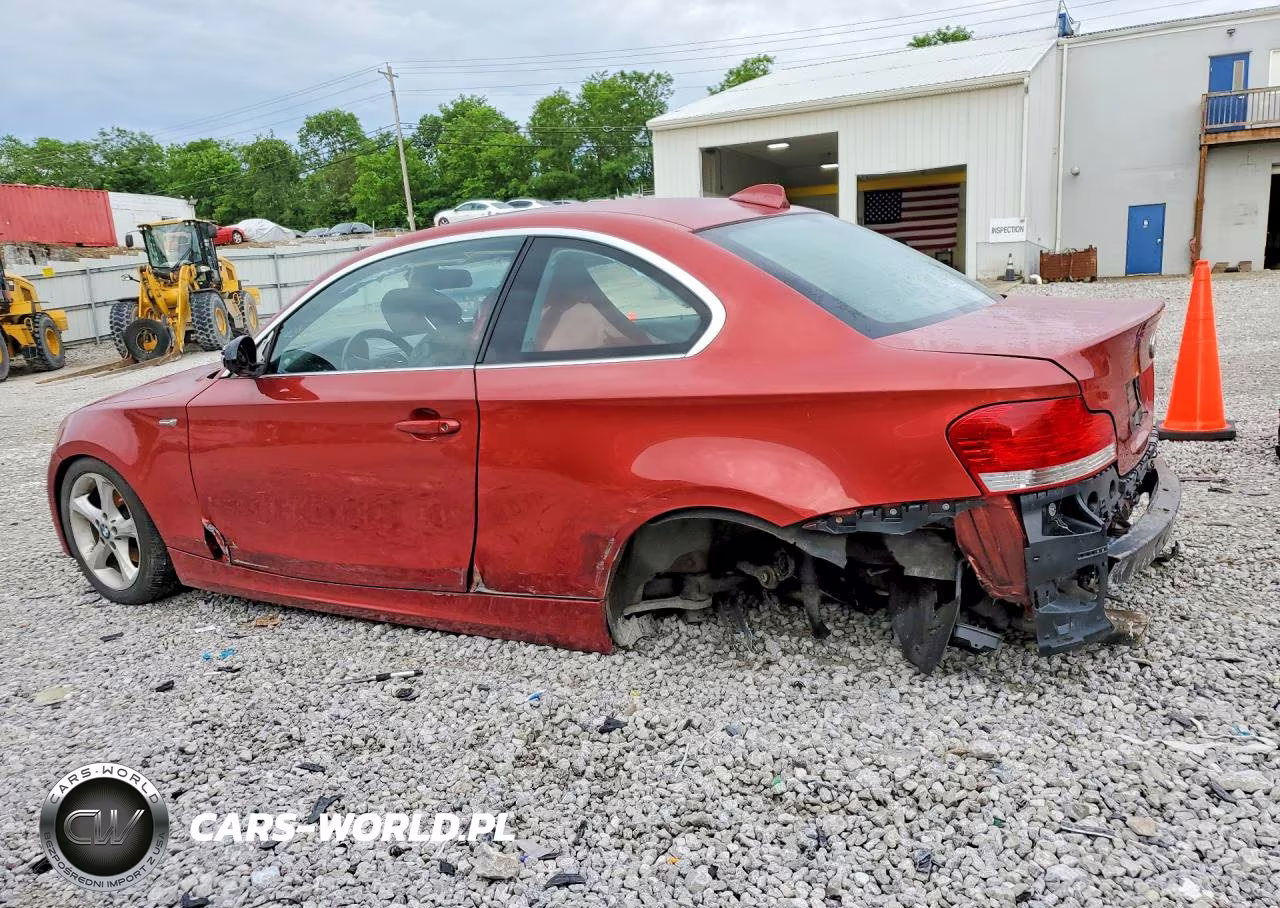 2008 BMW 128 I VIN:WBAUP73538VF08460 - 2