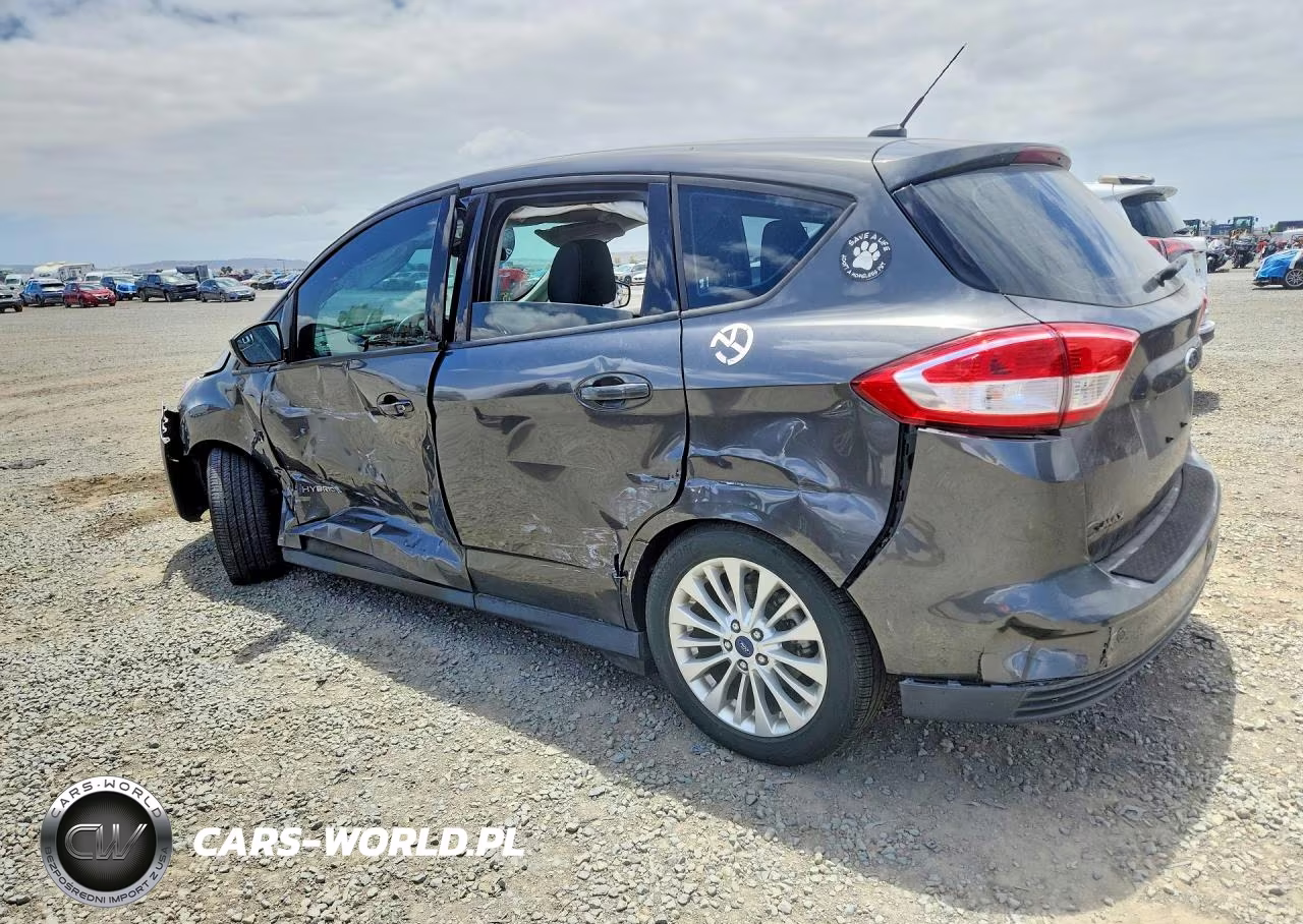 2017 Ford C-Max Se VIN:1FADP5AU6HL103760 - 2