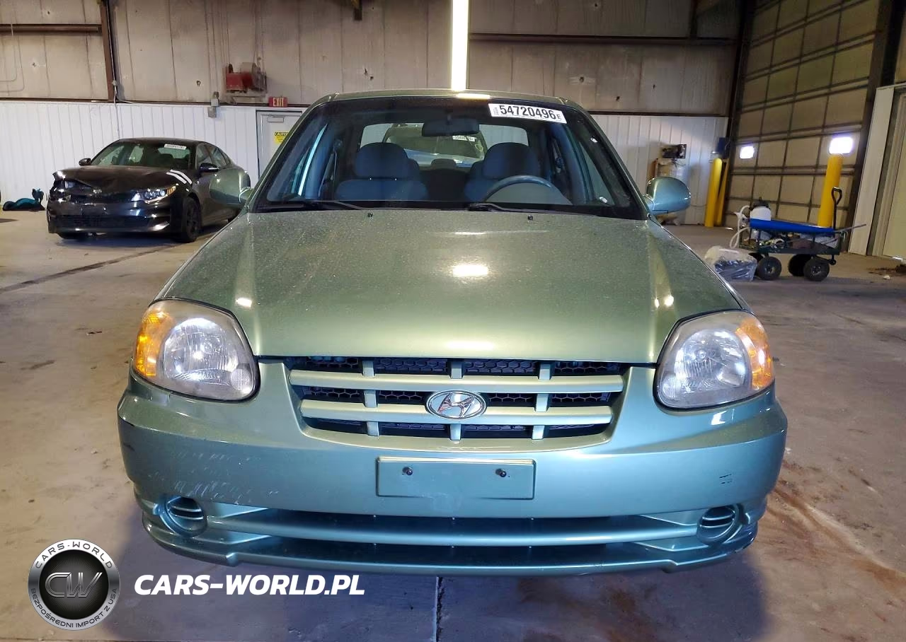 2005 Hyundai Accent Gl VIN:KMHCG45C45U583493 - 5