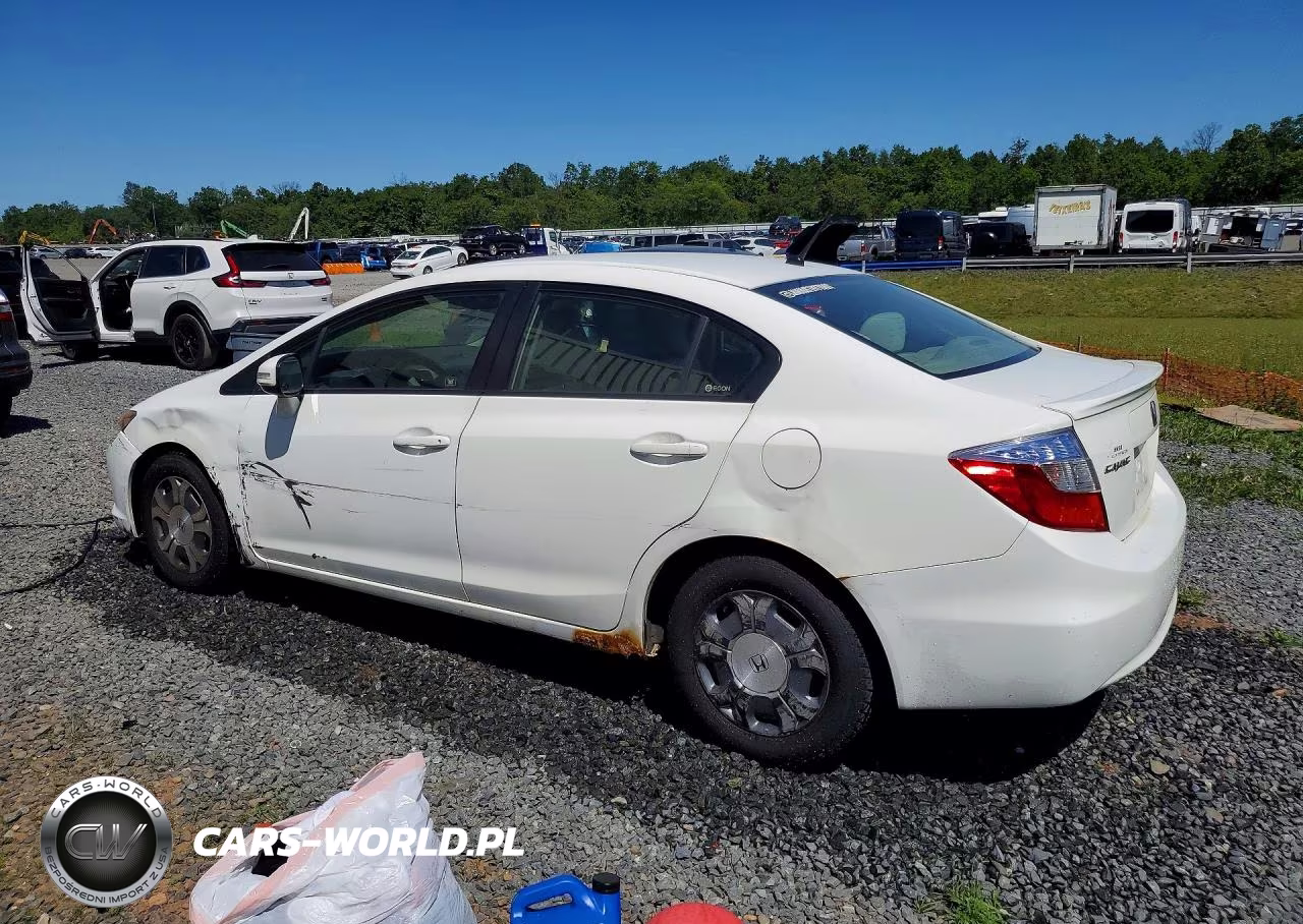 2012 Honda Civic Hybrid VIN:JHMFB4F23CS010047 - 2