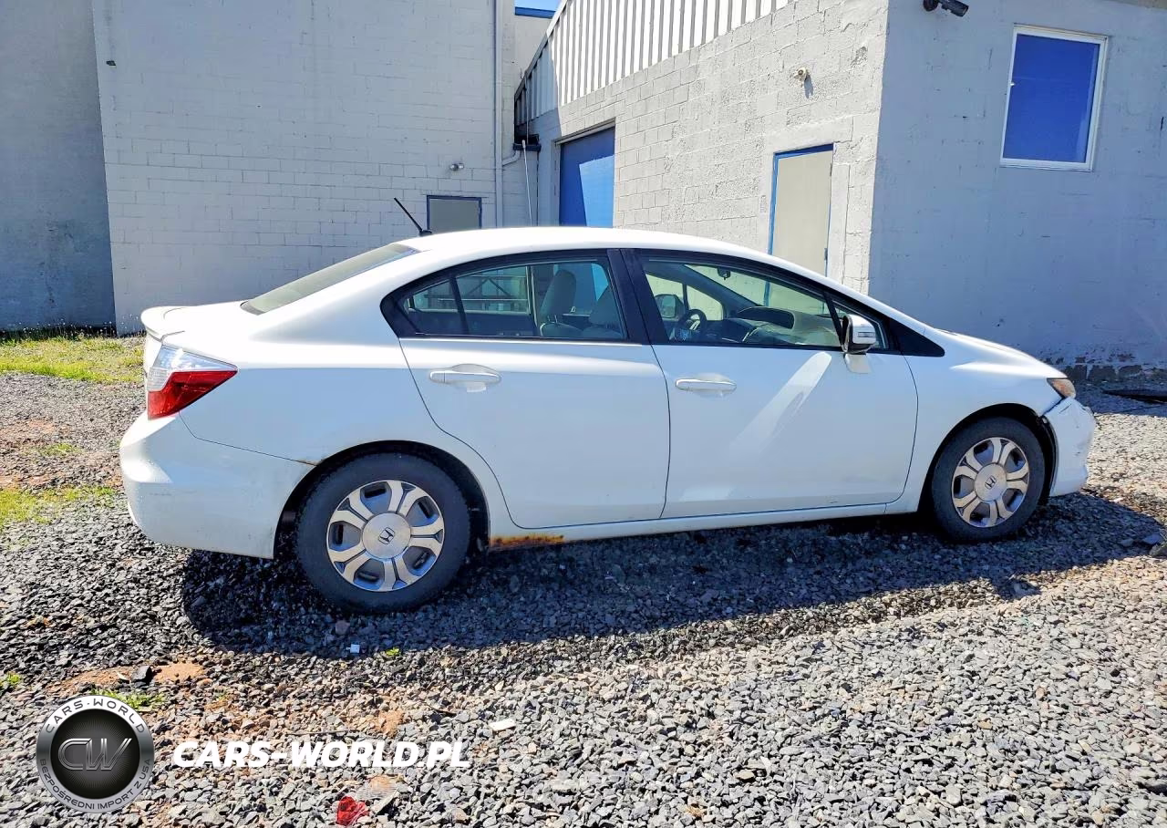 2012 Honda Civic Hybrid VIN:JHMFB4F23CS010047 - 3