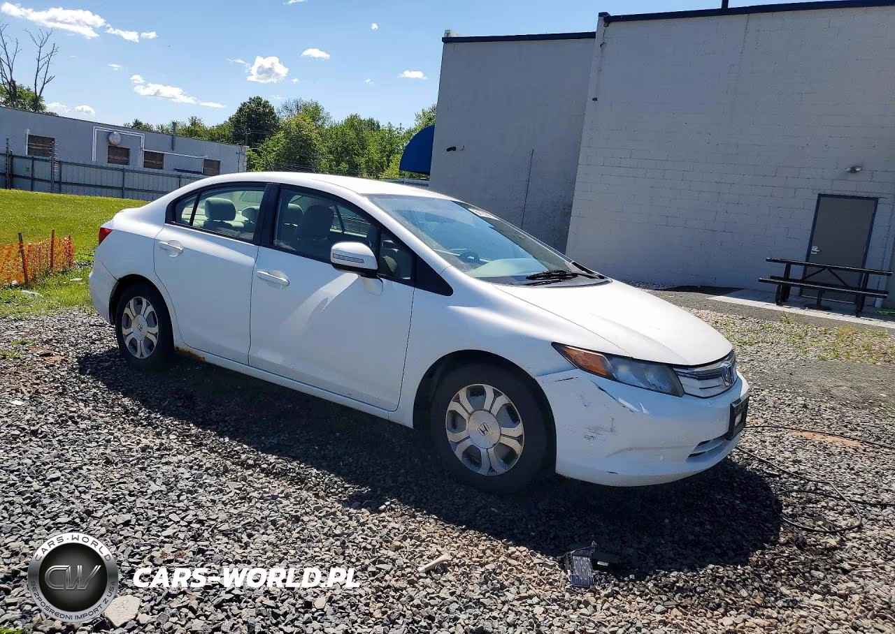 2012 Honda Civic Hybrid VIN:JHMFB4F23CS010047 - 4