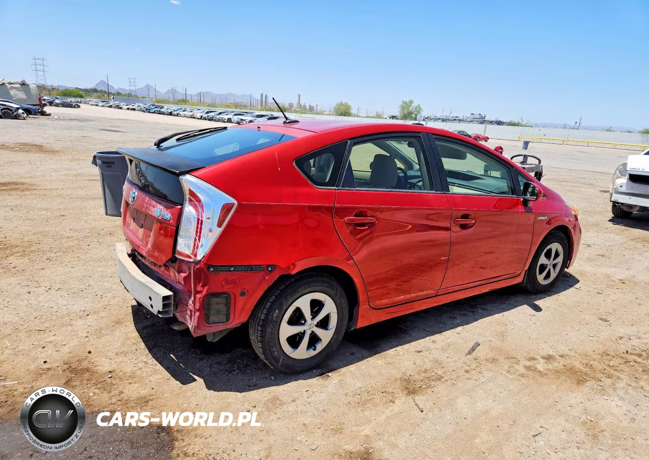 2012 Toyota Prius Three VIN:JTDKN3DU8C5494639 - 3