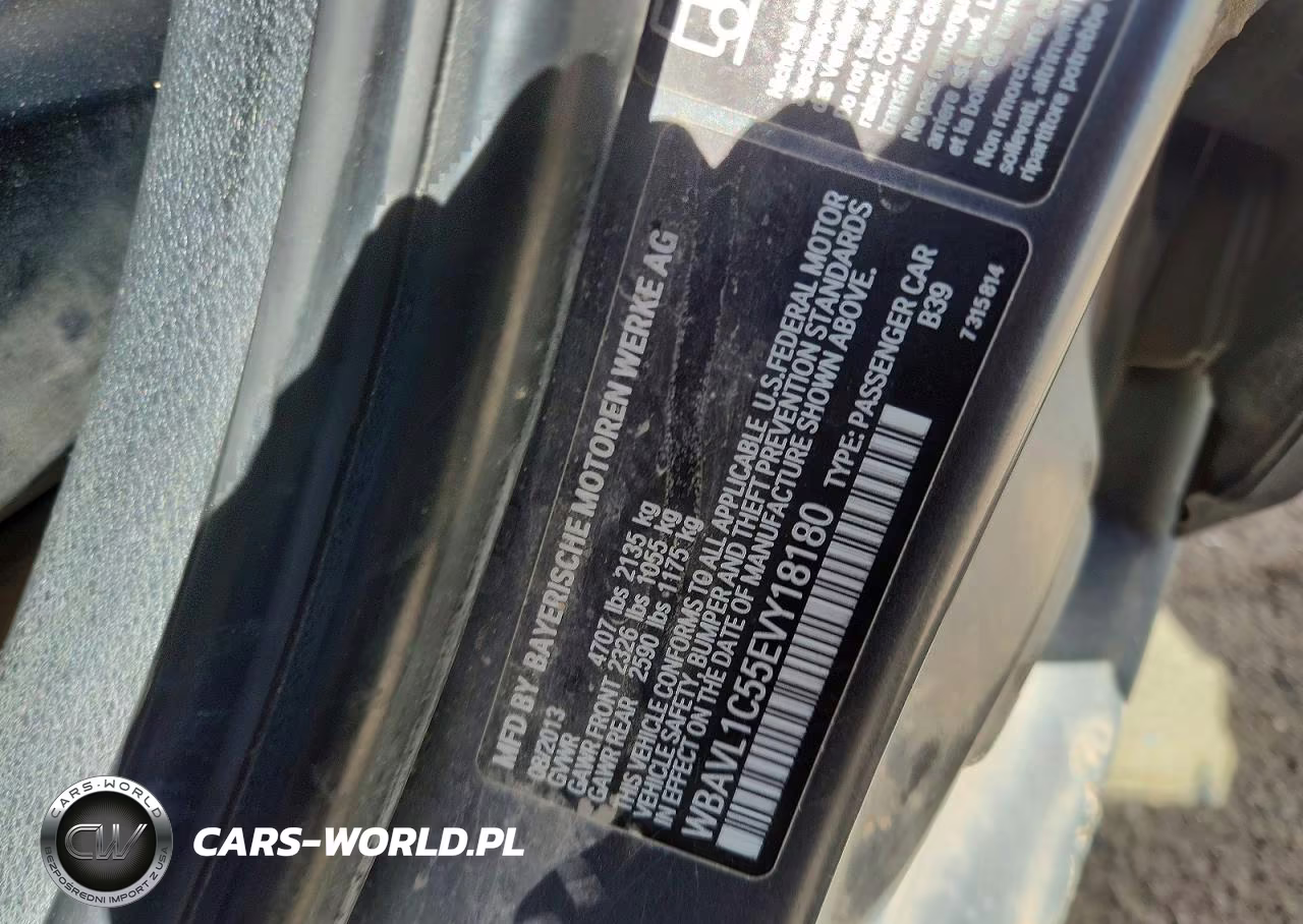 2014 BMW X1 xDrive28I 4D Suv VIN:WBAVL1C55EVY18180 - 12