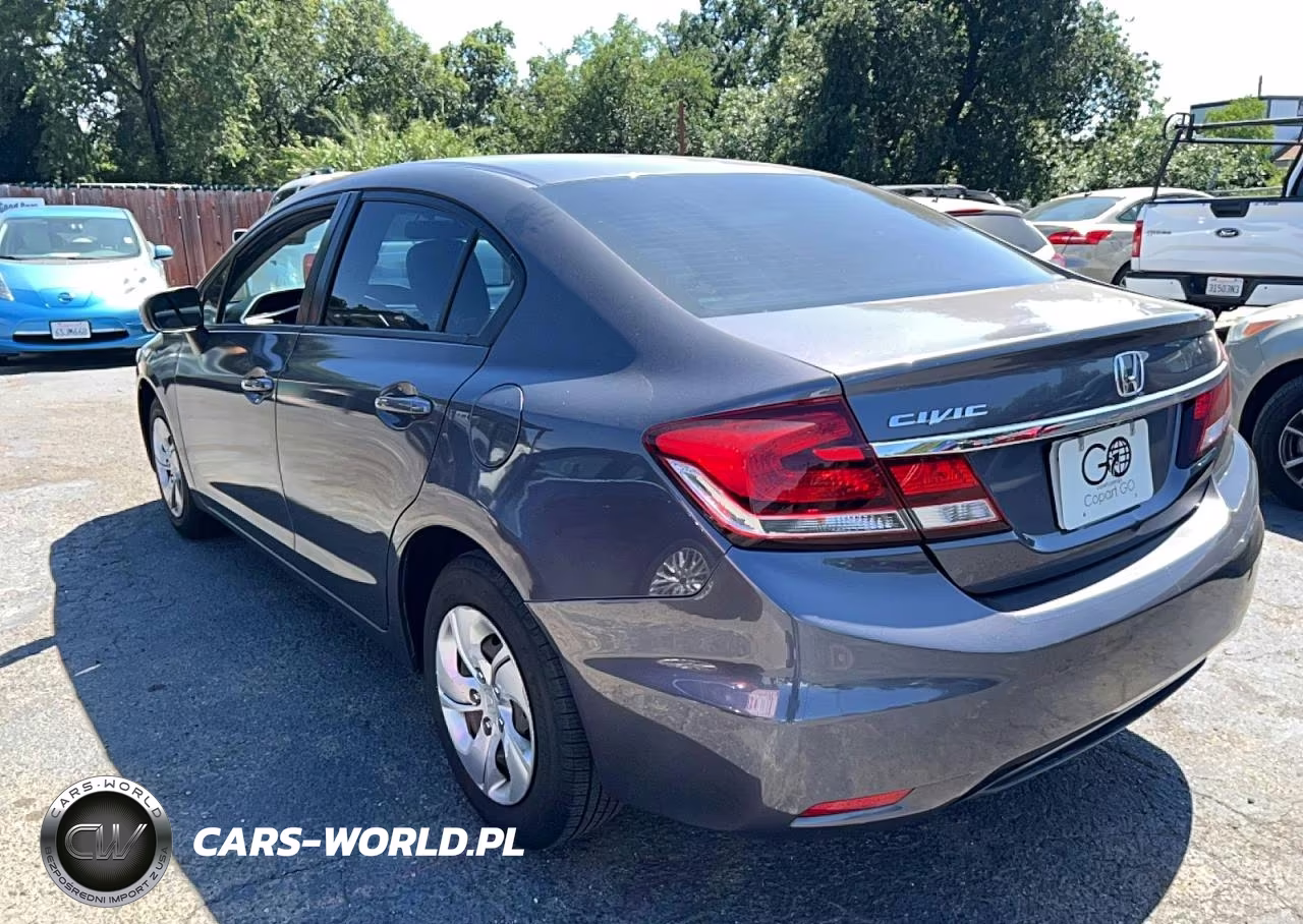 2015 Honda Civic Lx VIN:19XFB2F55FE013054 - 3