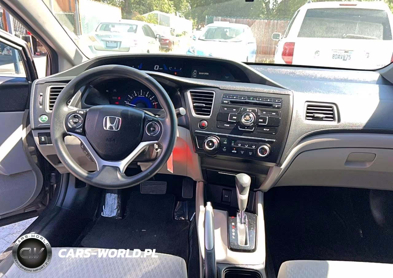 2015 Honda Civic Lx VIN:19XFB2F55FE013054 - 9