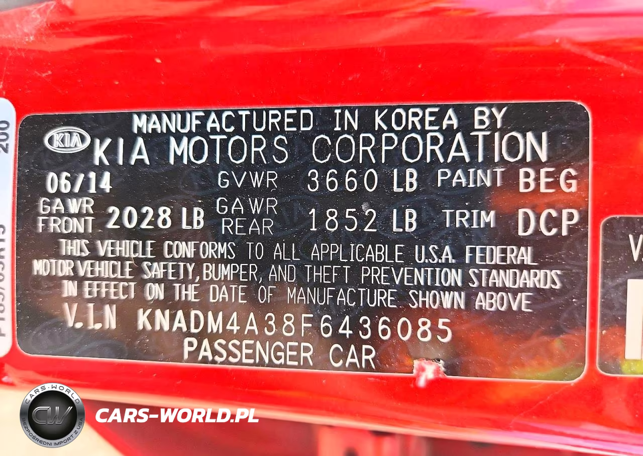 2015 Kia Rio Lx VIN:KNADM4A38F6436085 - 12