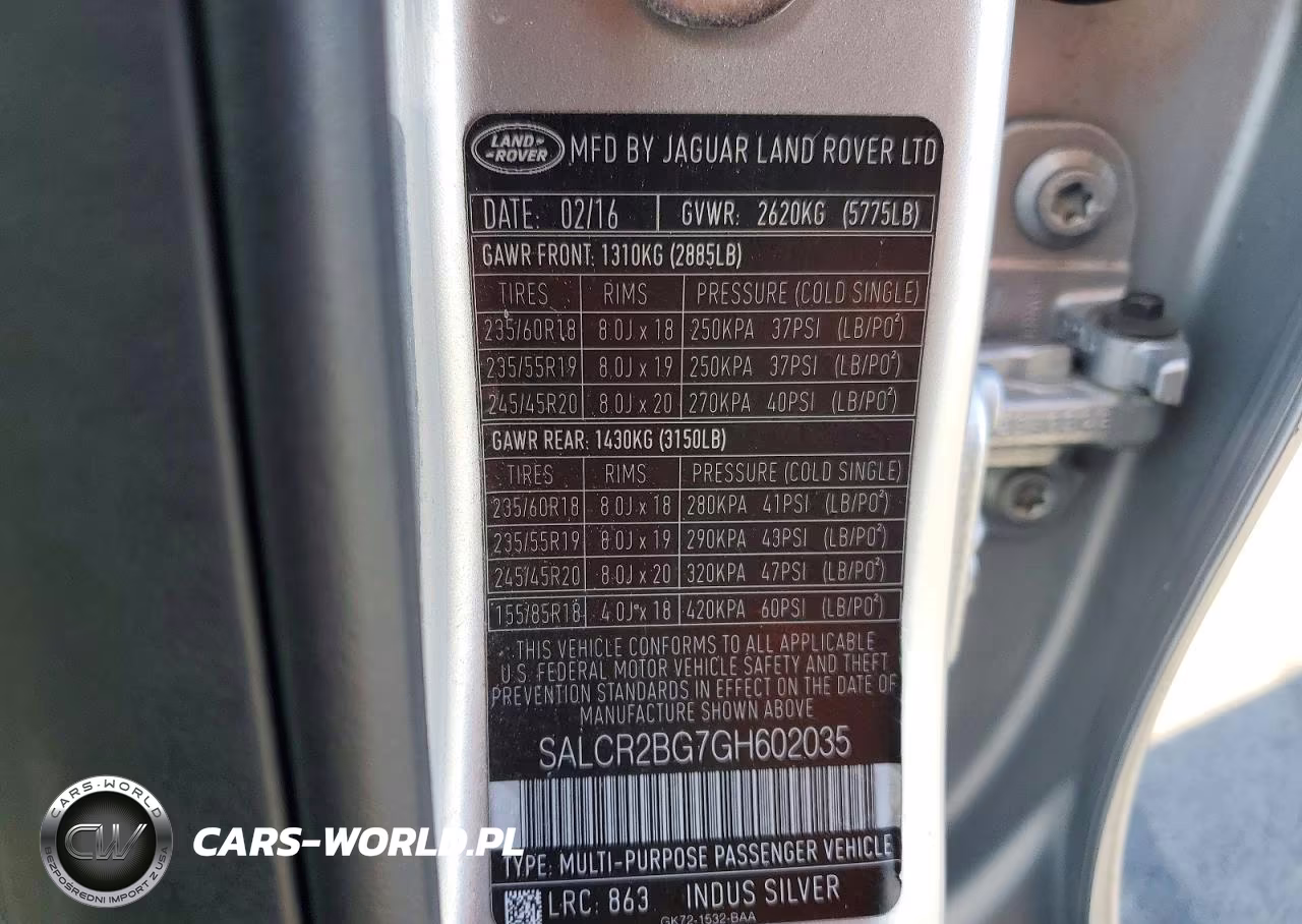 2016 Land Rover Discovery Sport Hse VIN:SALCR2BG7GH602035 - 13
