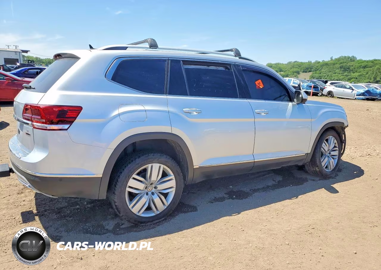 2019 Volkswagen Atlas Sel Premium VIN:1V2NR2CAXKC574052 - 3