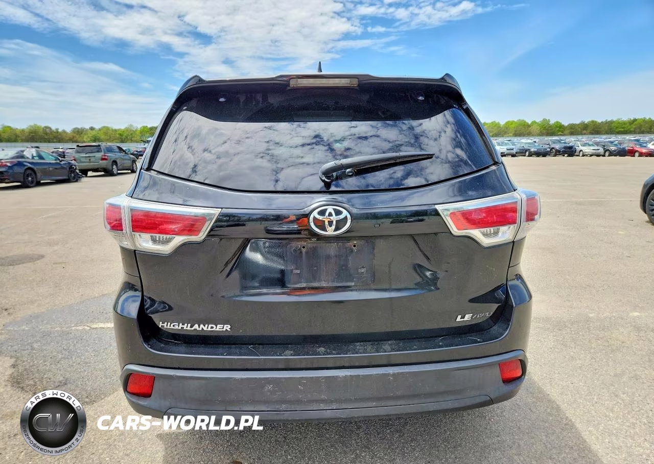 2014 Toyota Higlander VIN:5TDBKRFH5ES064530 - 6