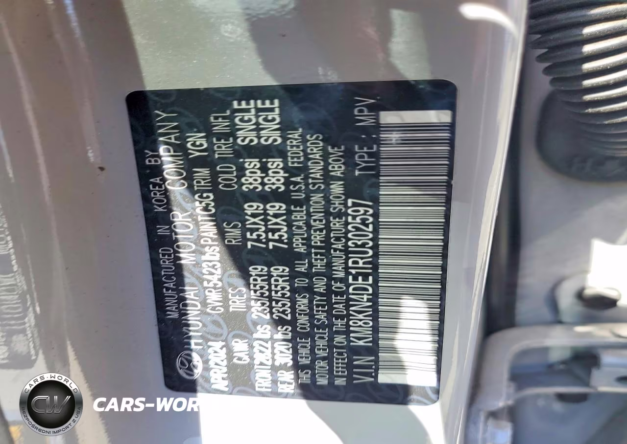 2024 Hyundai Ioniq 5 Sel VIN:KM8KN4DE1RU302597 - 14