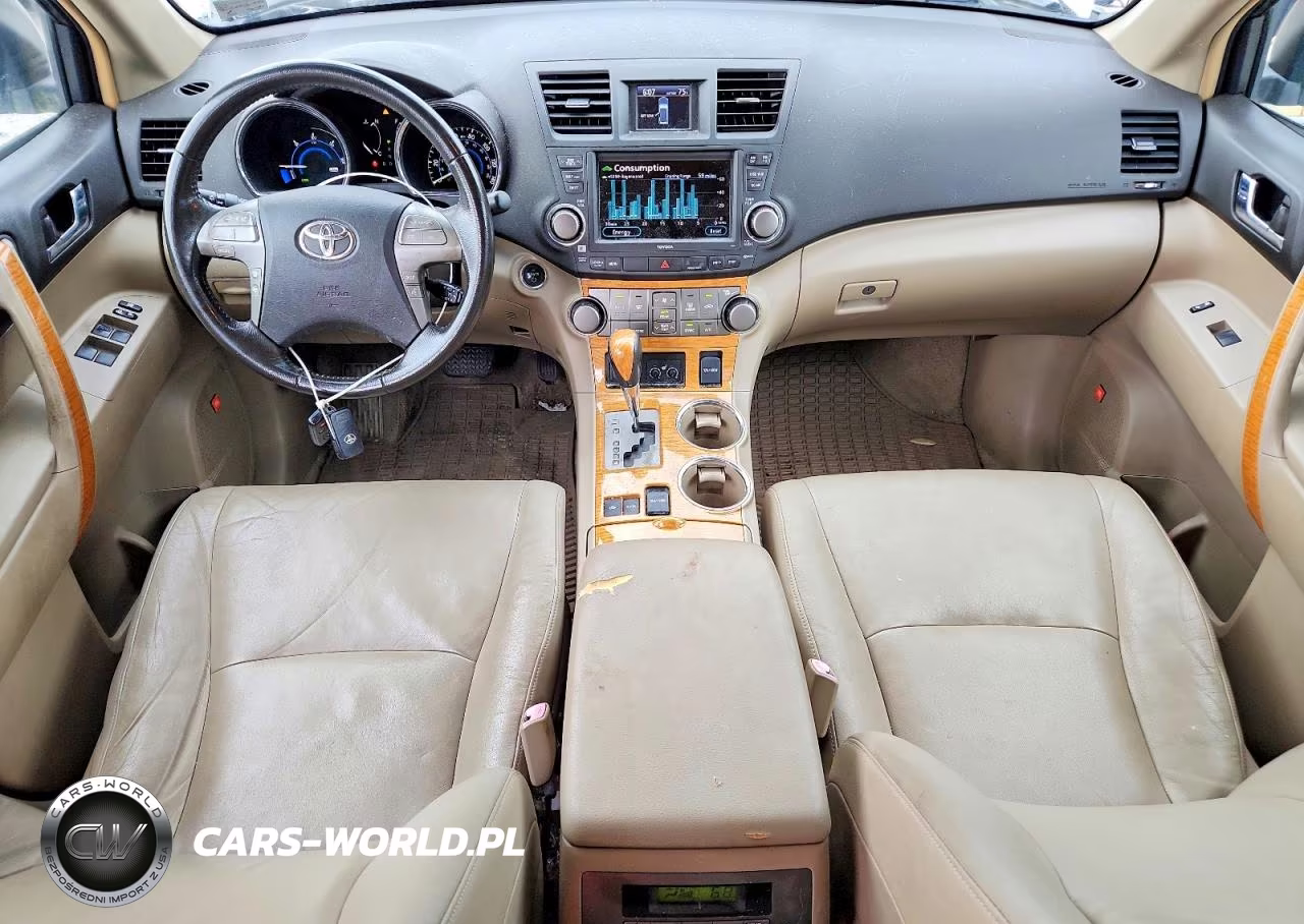 2010 Toyota Highlander Hybrid Limited VIN:JTEJW3EHXA2048416 - 8