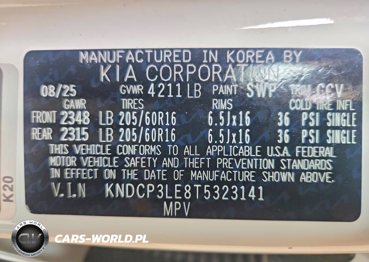 2026 Kia Niro Lx VIN:KNDCP3LE8T5323141 - 13