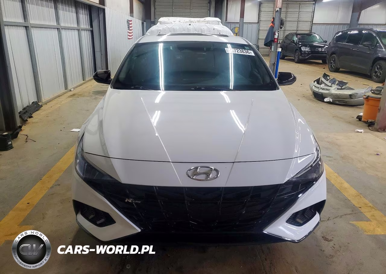 2023 Hyundai Elantra N Line VIN:KMHLR4AF6PU543901 - 5