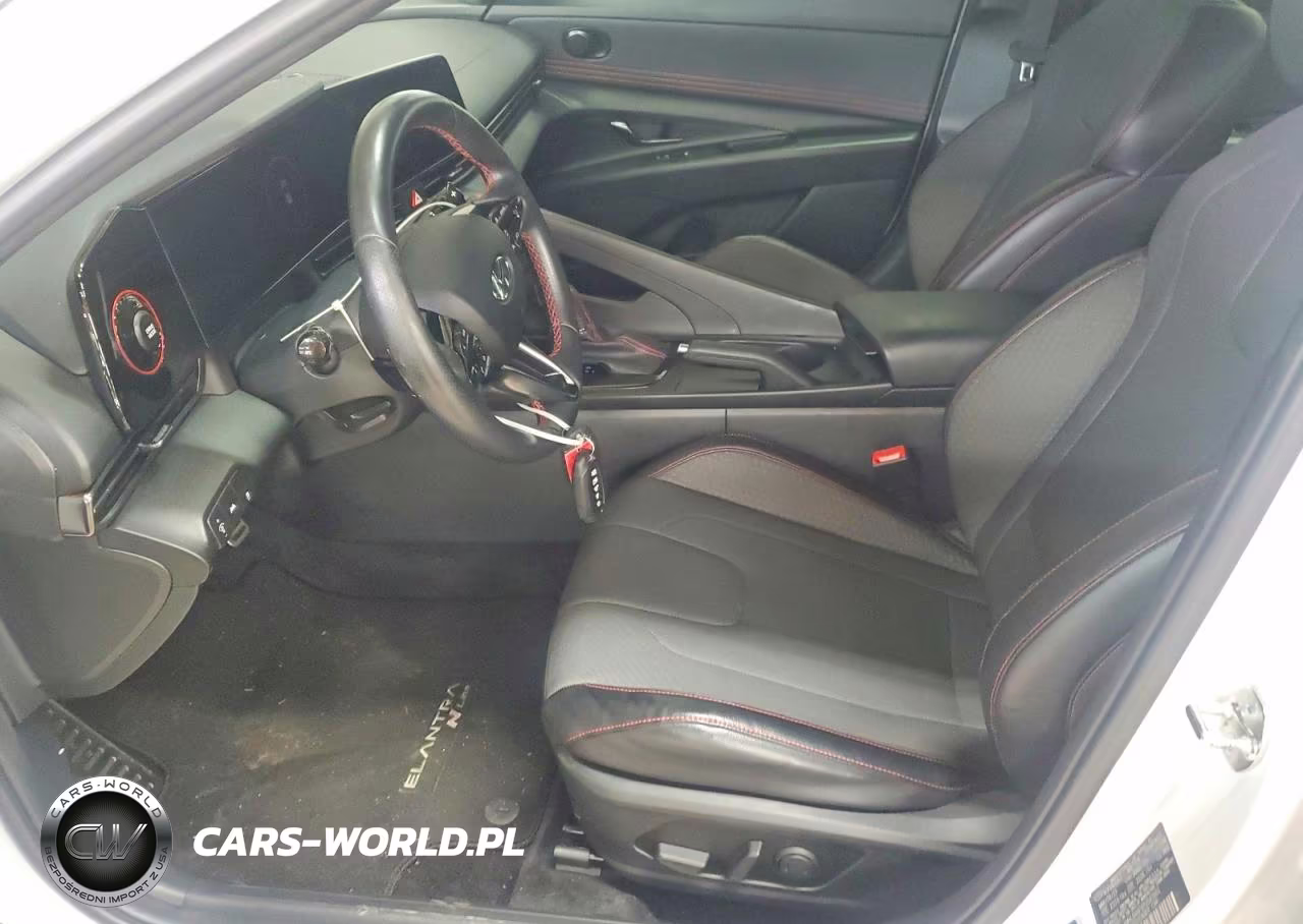 2023 Hyundai Elantra N Line VIN:KMHLR4AF6PU543901 - 7