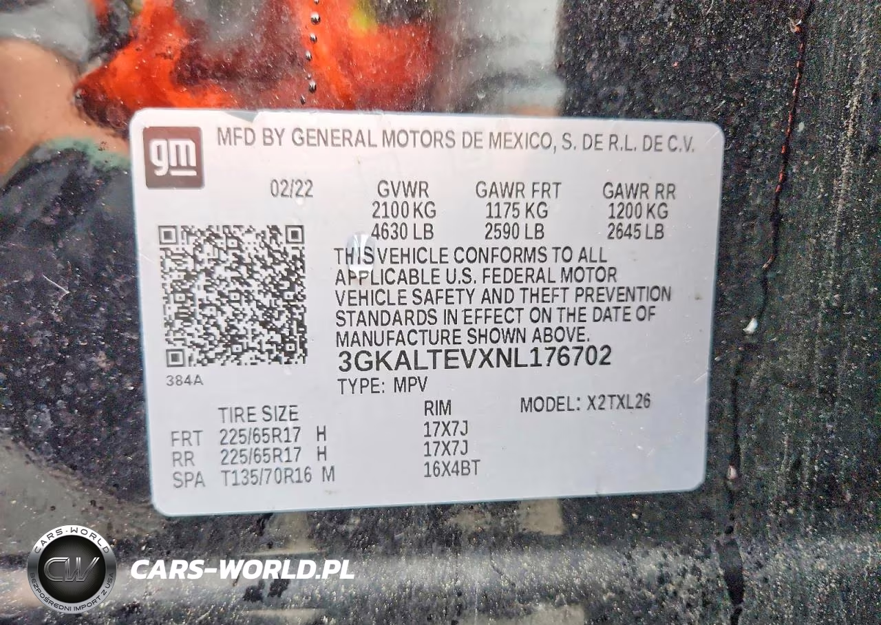 2022 GMC Terrain Sle VIN:3GKALTEVXNL176702 - 13