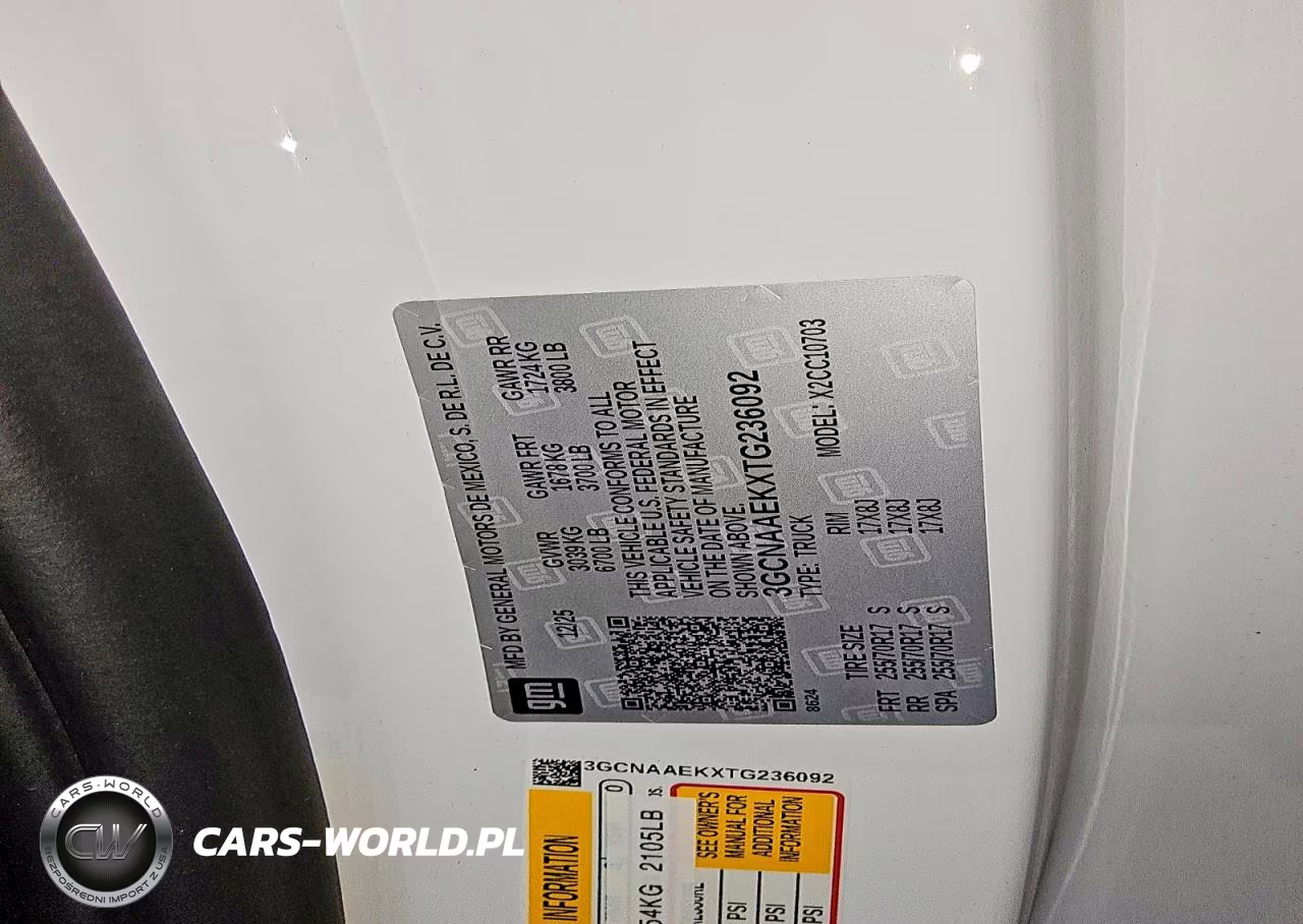 2026 Chevrolet Silverado C1500 VIN:3GCNAAEKXTG236092 - 12