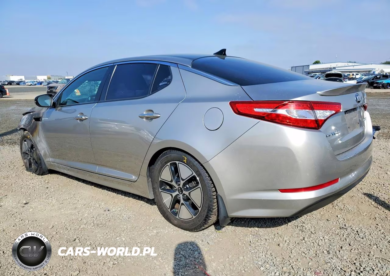 2013 Kia Optima Hybrid VIN:KNAGM4AD3D5052627 - 2