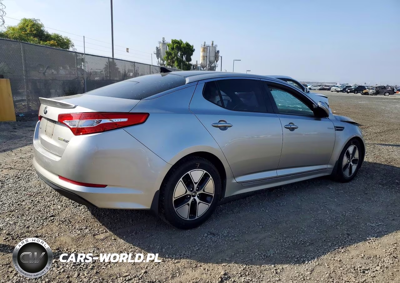 2013 Kia Optima Hybrid VIN:KNAGM4AD3D5052627 - 3
