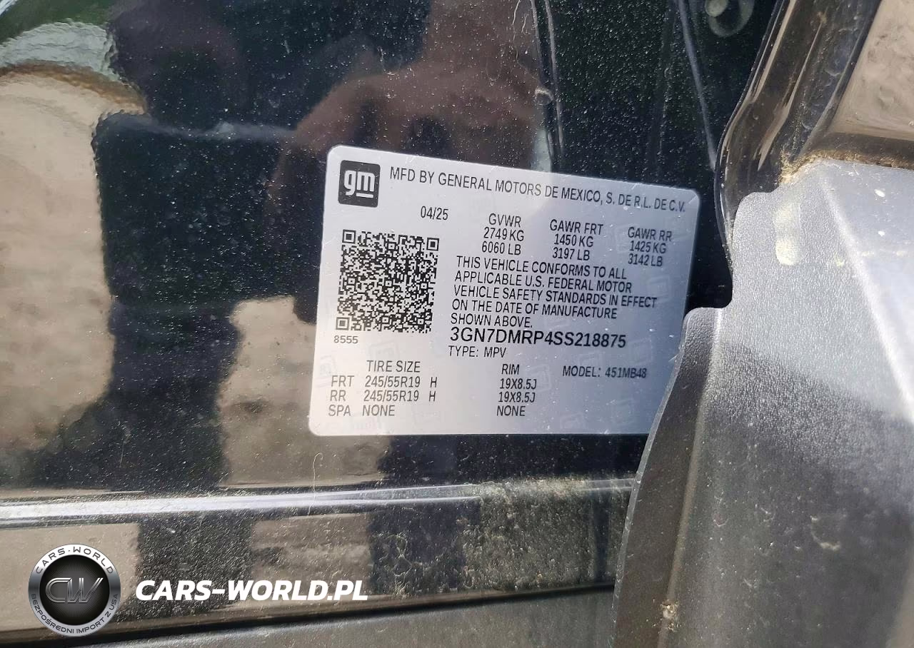 2025 Chevrolet Equinox Lt VIN:3GN7DMRP4SS218875 - 13