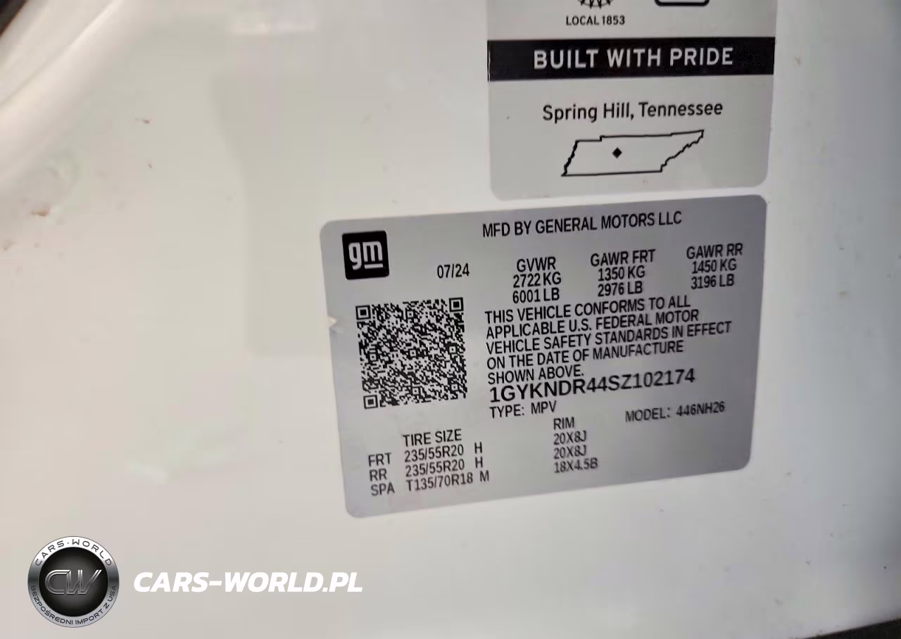 2025 Cadillac Xt5 Premium Luxury VIN:1GYKNDR44SZ102174 - 14