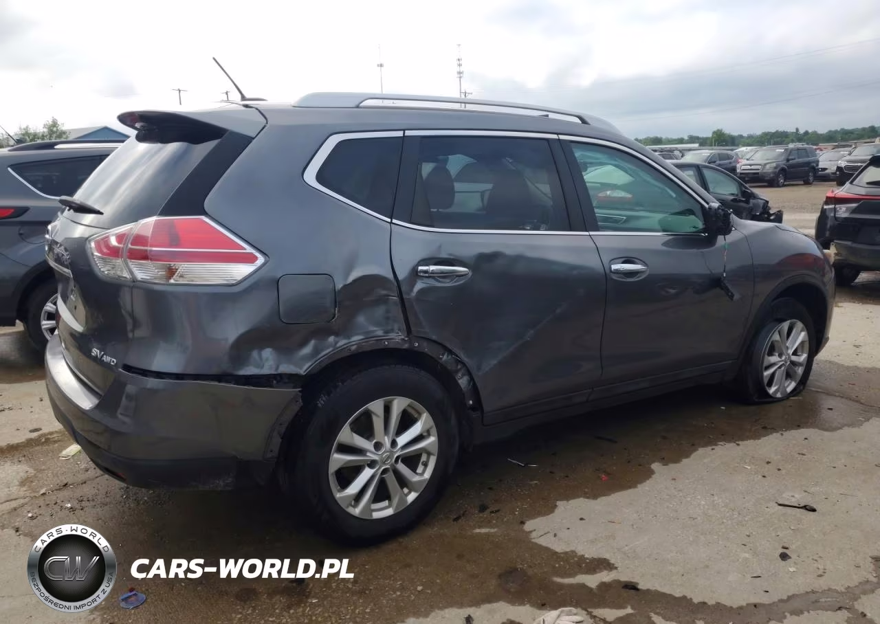 2015 Nissan Rogue Sv VIN:5N1AT2MV2FC832228 - 3