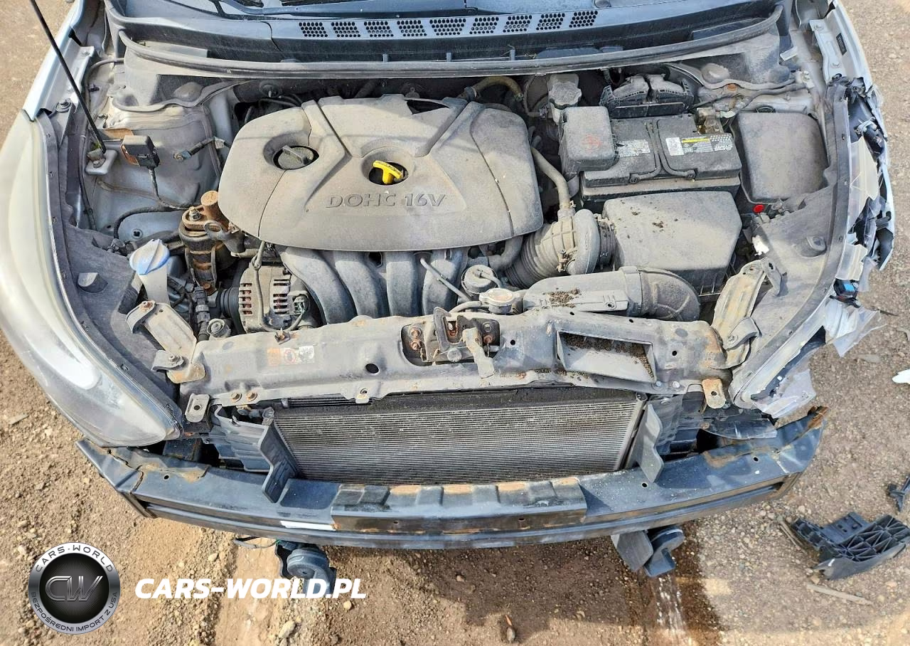 2014 Hyundai Elantra Se VIN:5NPDH4AE0EH515344 - 11