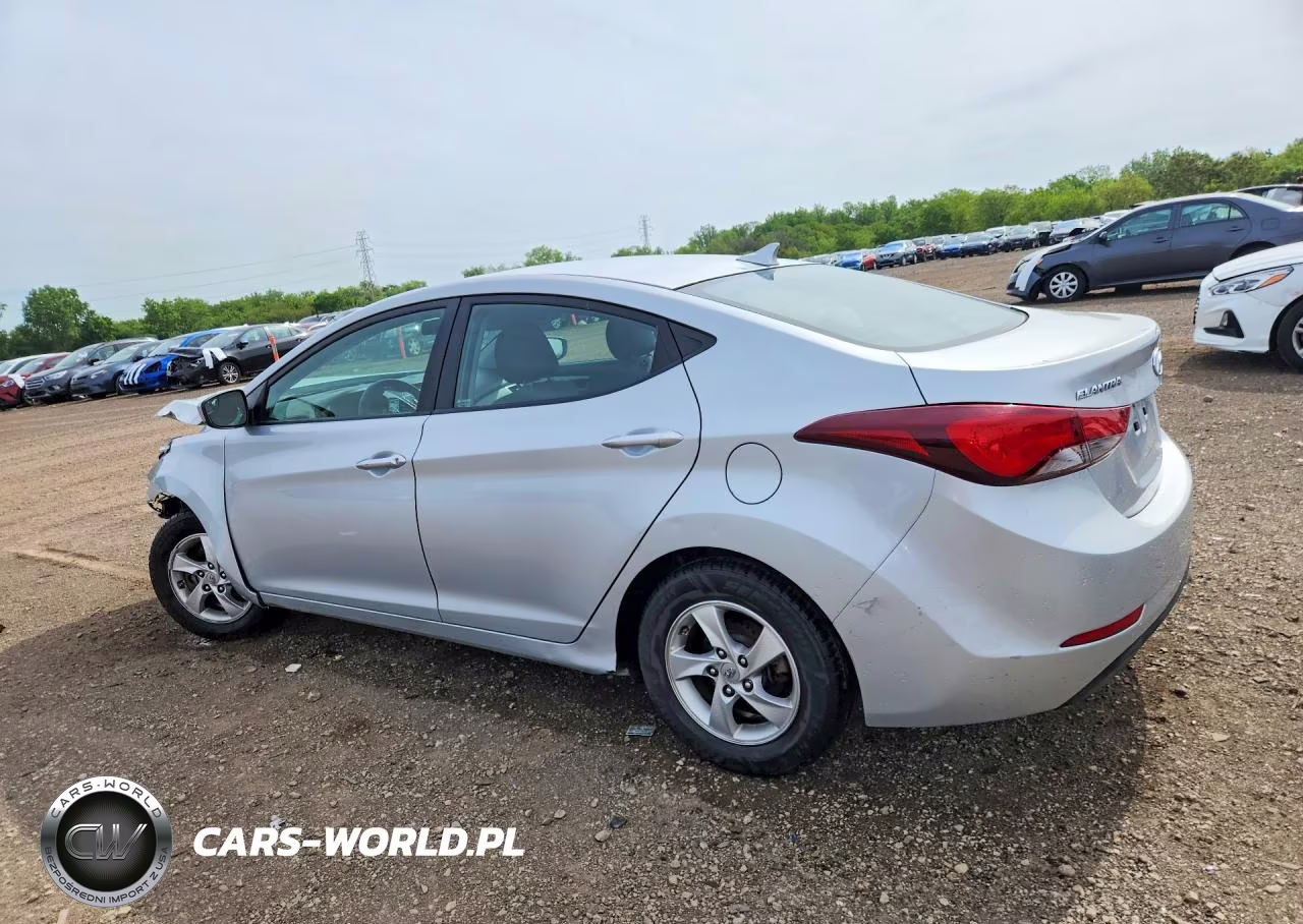 2014 Hyundai Elantra Se VIN:5NPDH4AE0EH515344 - 2