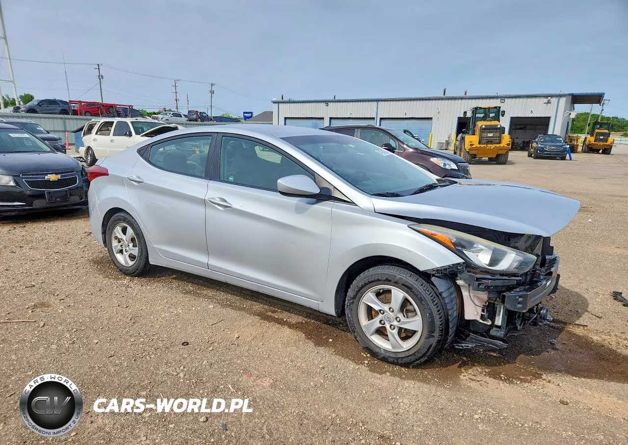 2014 Hyundai Elantra Se VIN:5NPDH4AE0EH515344 - 4