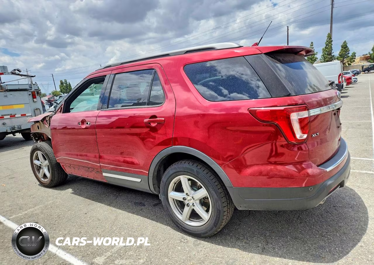2018 Ford Explorer Xlt VIN:1FM5K7D80JGC49038 - 2