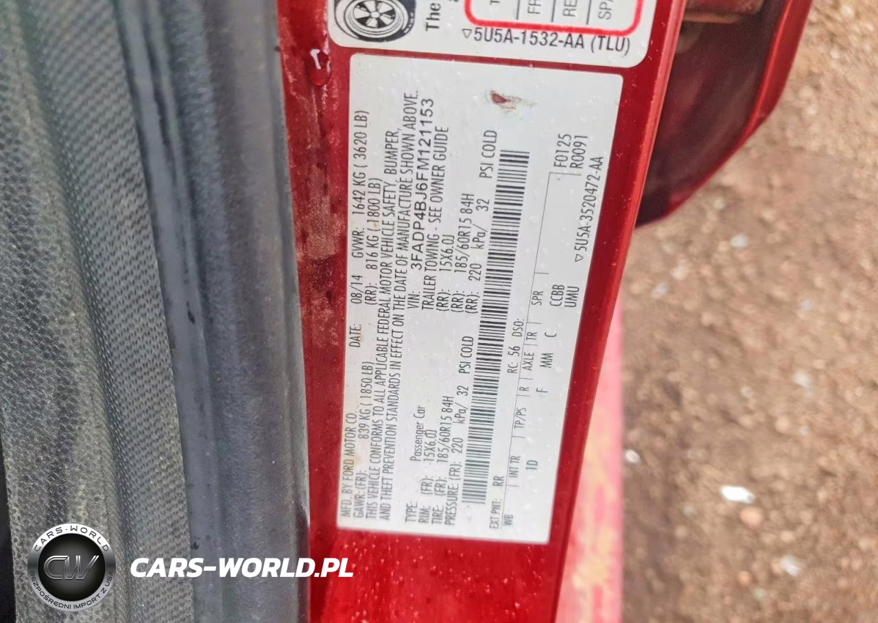 2015 Ford Fiesta Se VIN:3FADP4BJ6FM121153 - 12