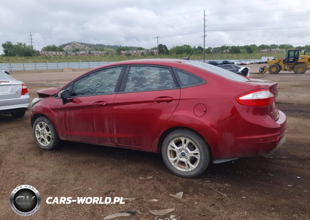2015 Ford Fiesta Se VIN:3FADP4BJ6FM121153 - 2