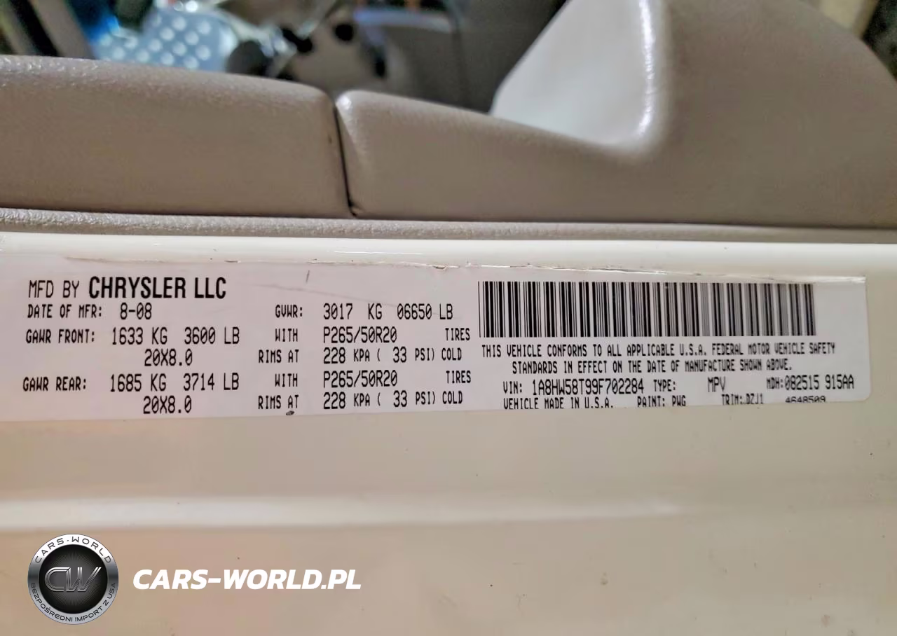 2009 Chrysler Aspen Limited VIN:1A8HW58T99F702284 - 13