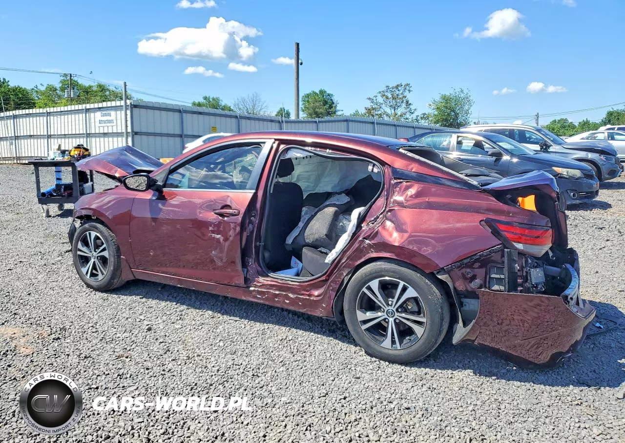 2022 Nissan Sentra Sv VIN:3N1AB8CV8NY205120 - 2