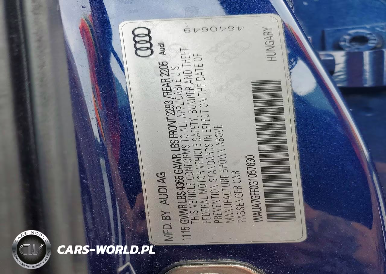 2016 Audi A3 Premium VIN:WAUA7GFF0G1057630 - 12