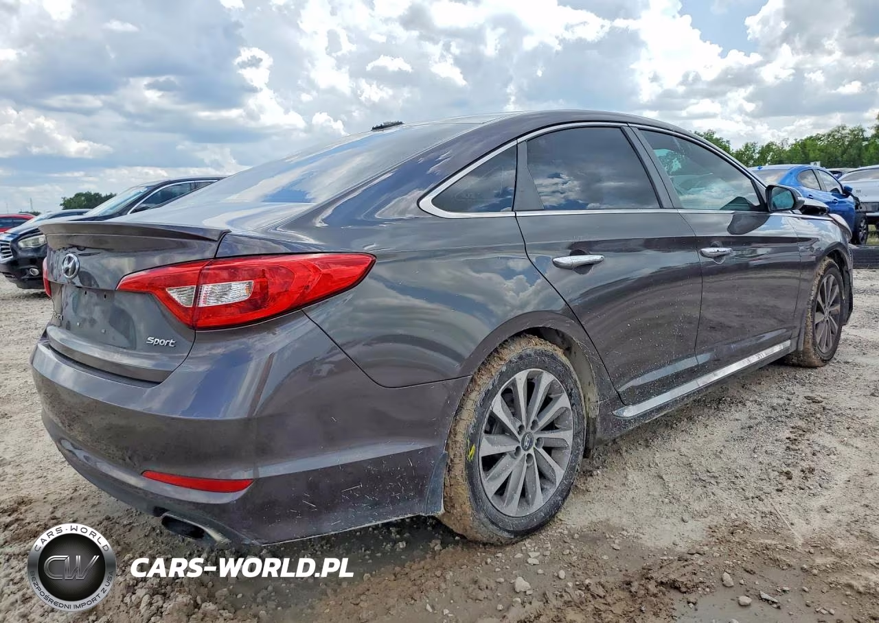 2016 Hyundai Sonata Sport VIN:5NPE34AFXGH313206 - 3