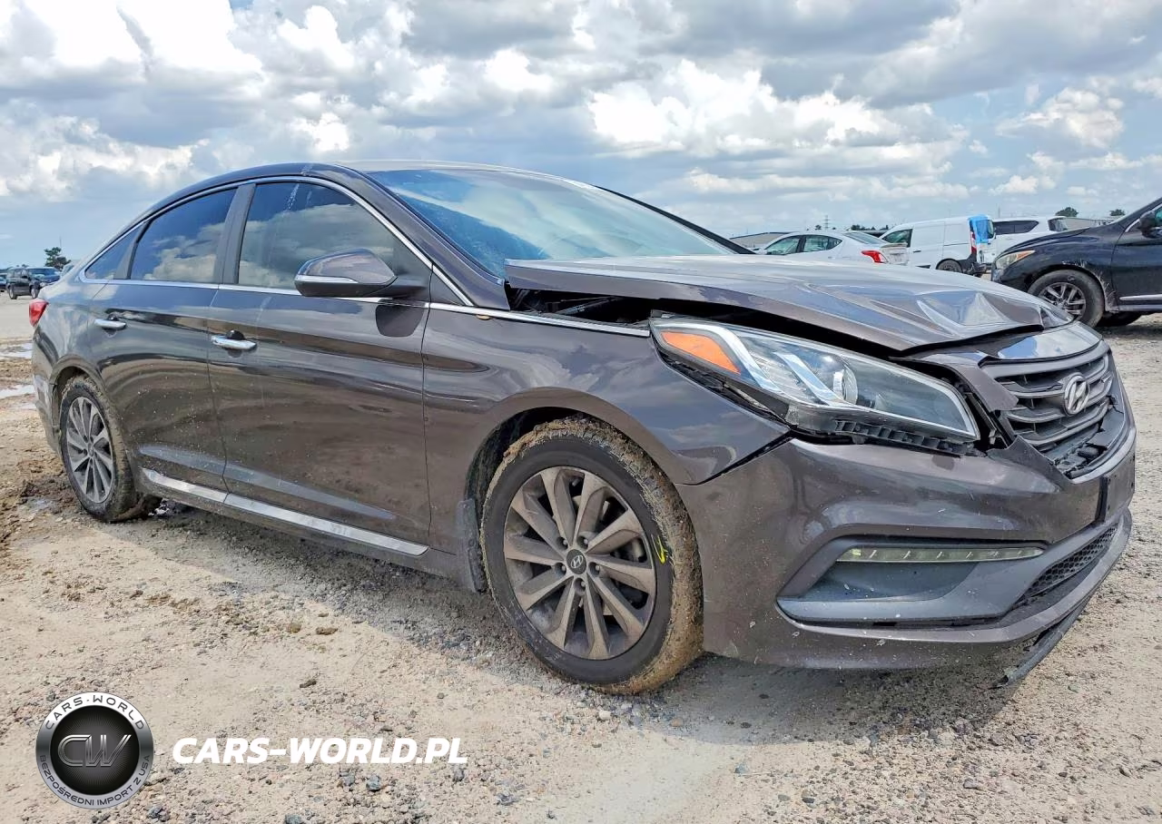 2016 Hyundai Sonata Sport VIN:5NPE34AFXGH313206 - 4