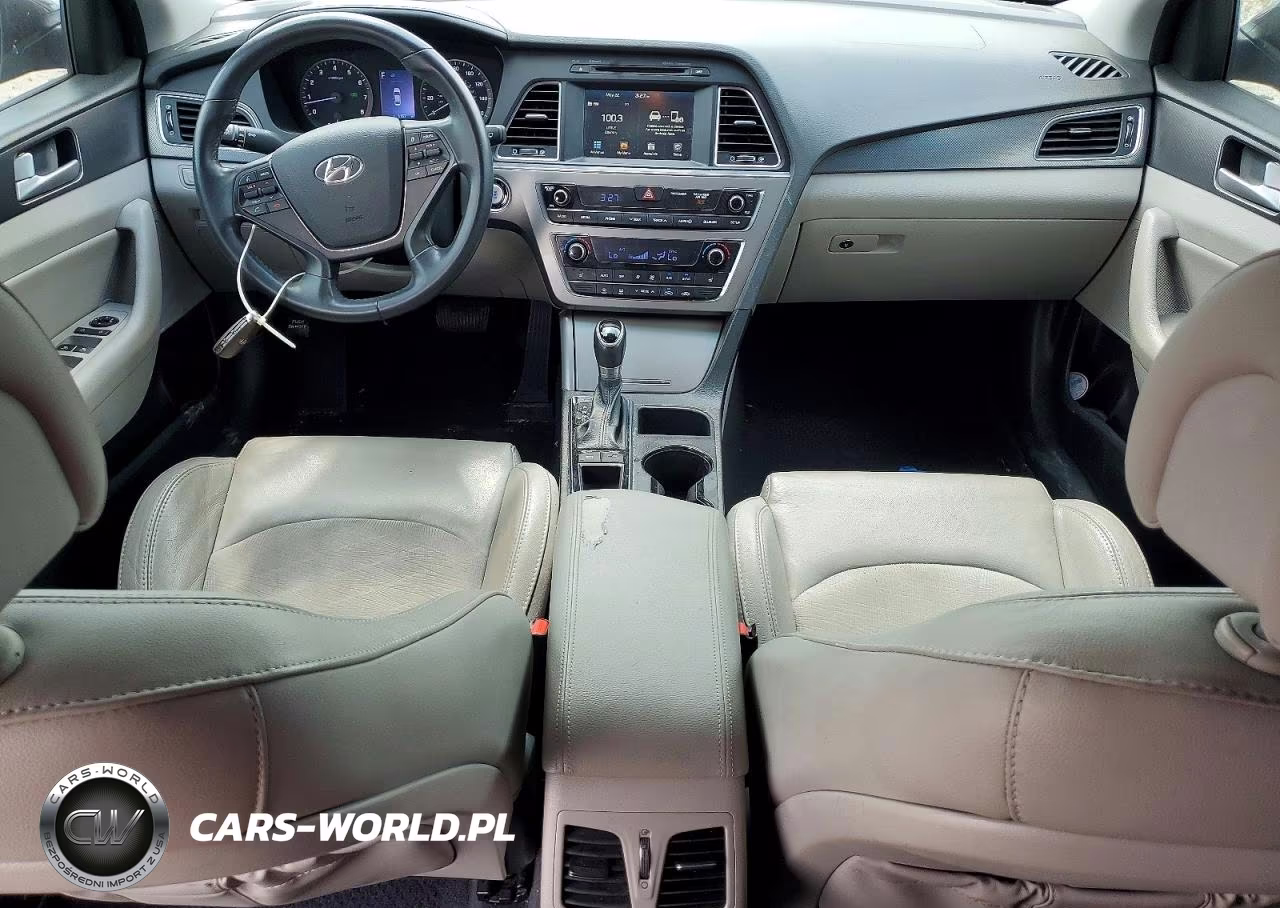 2016 Hyundai Sonata Sport VIN:5NPE34AFXGH313206 - 8