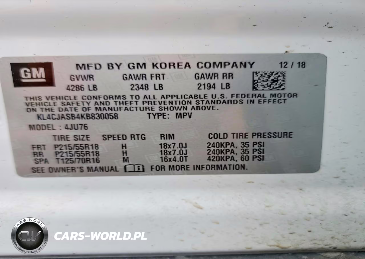 2019 Buick Encore Preferred VIN:KL4CJASB4KB830058 - 13