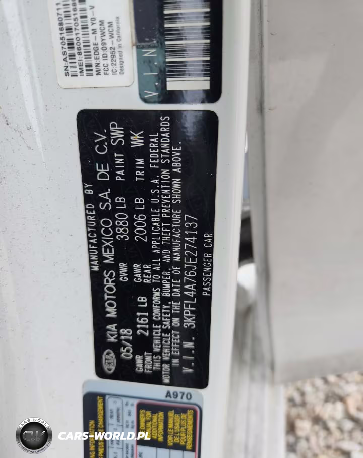 2018 Kia Forte Lx VIN:3KPFL4A76JE274137 - 12