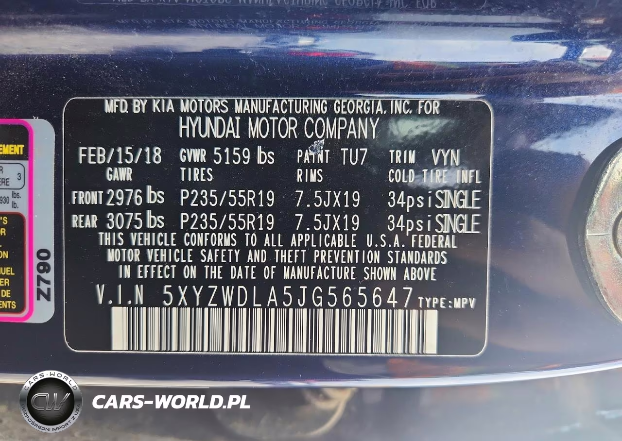 2018 Hyundai Santa Fe Sport 2.0T Ultimate VIN:5XYZWDLA5JG565647 - 14