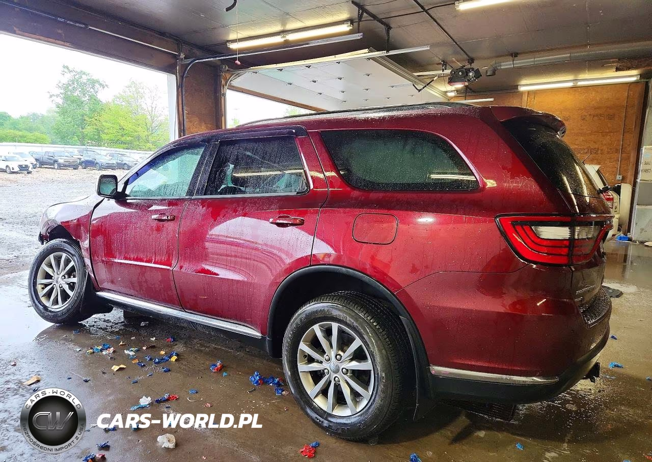 2017 Dodge Durango Sxt VIN:1C4RDJAG1HC766553 - 2