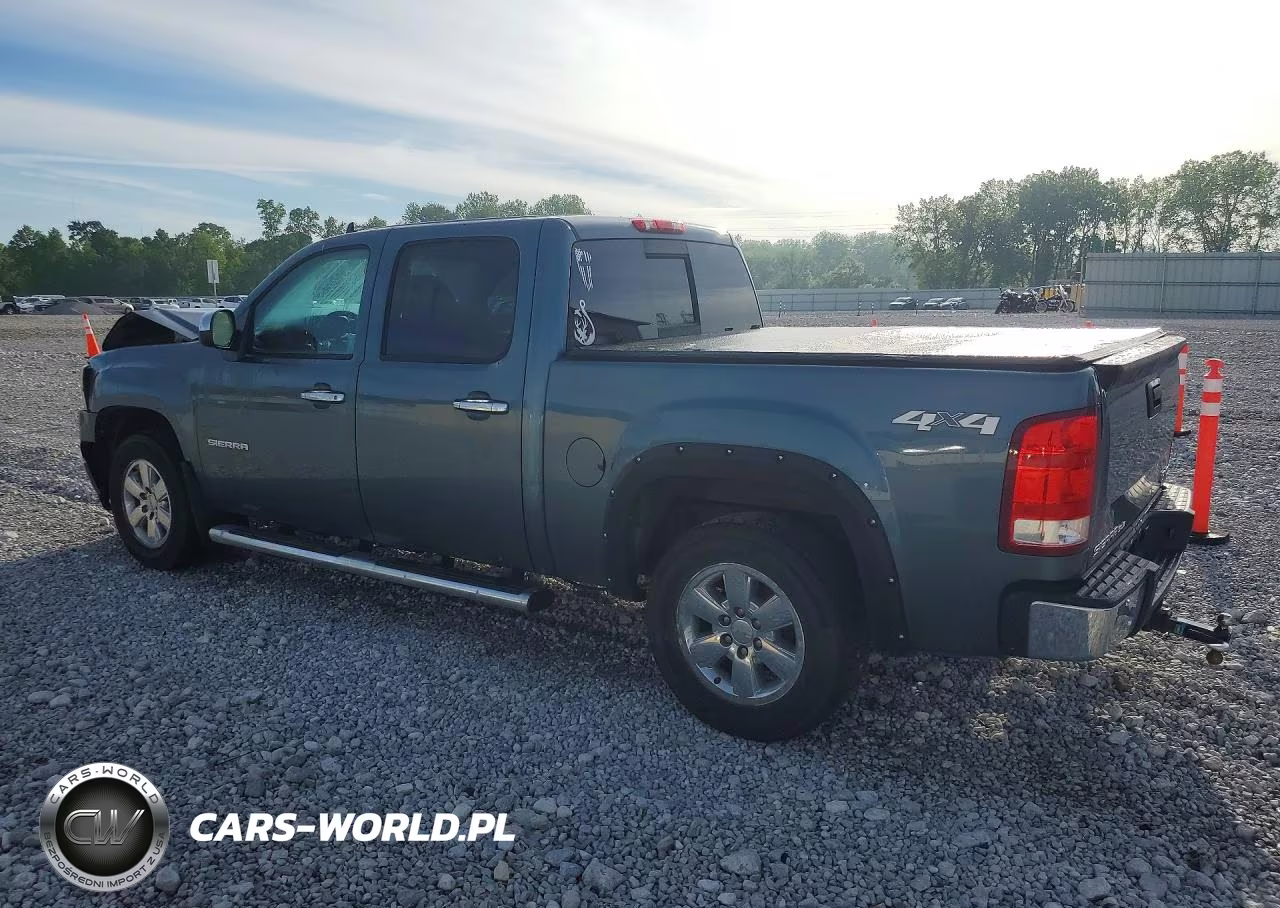 2012 GMC Sierra K1500 Sle VIN:3GTP2VE75CG285161 - 2