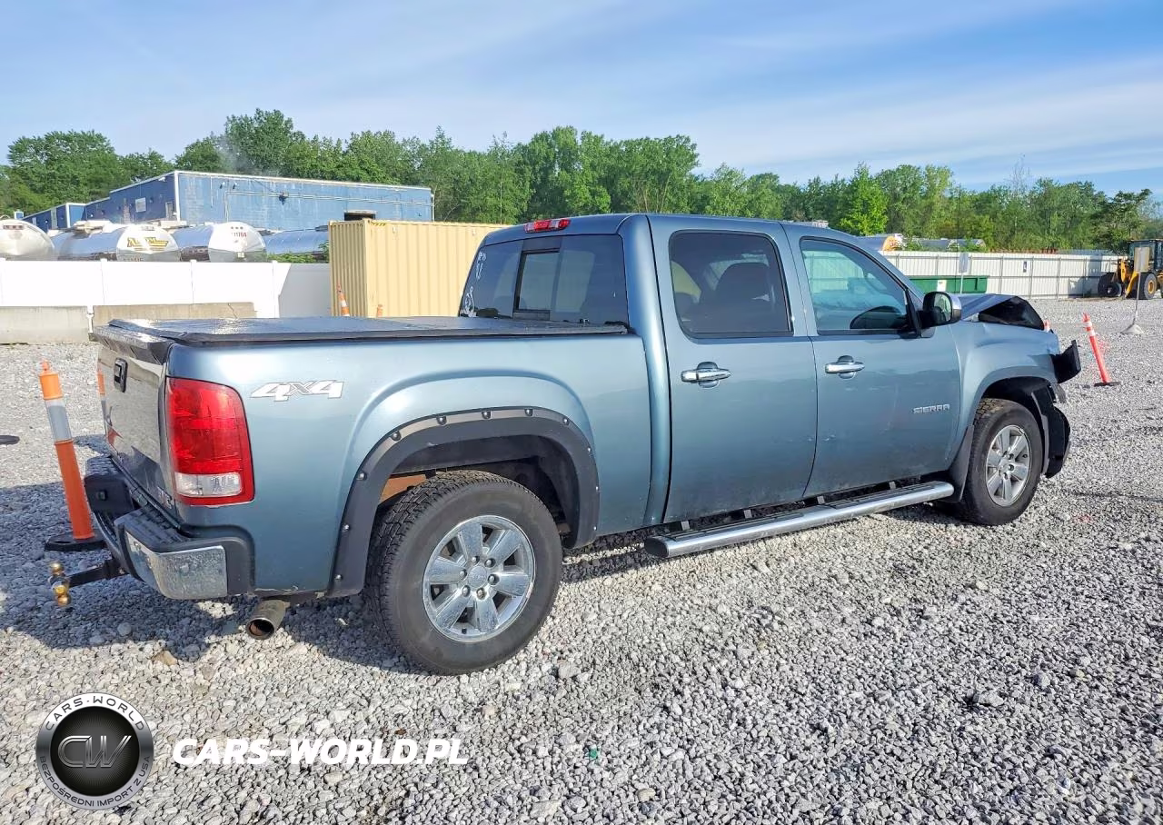 2012 GMC Sierra K1500 Sle VIN:3GTP2VE75CG285161 - 3
