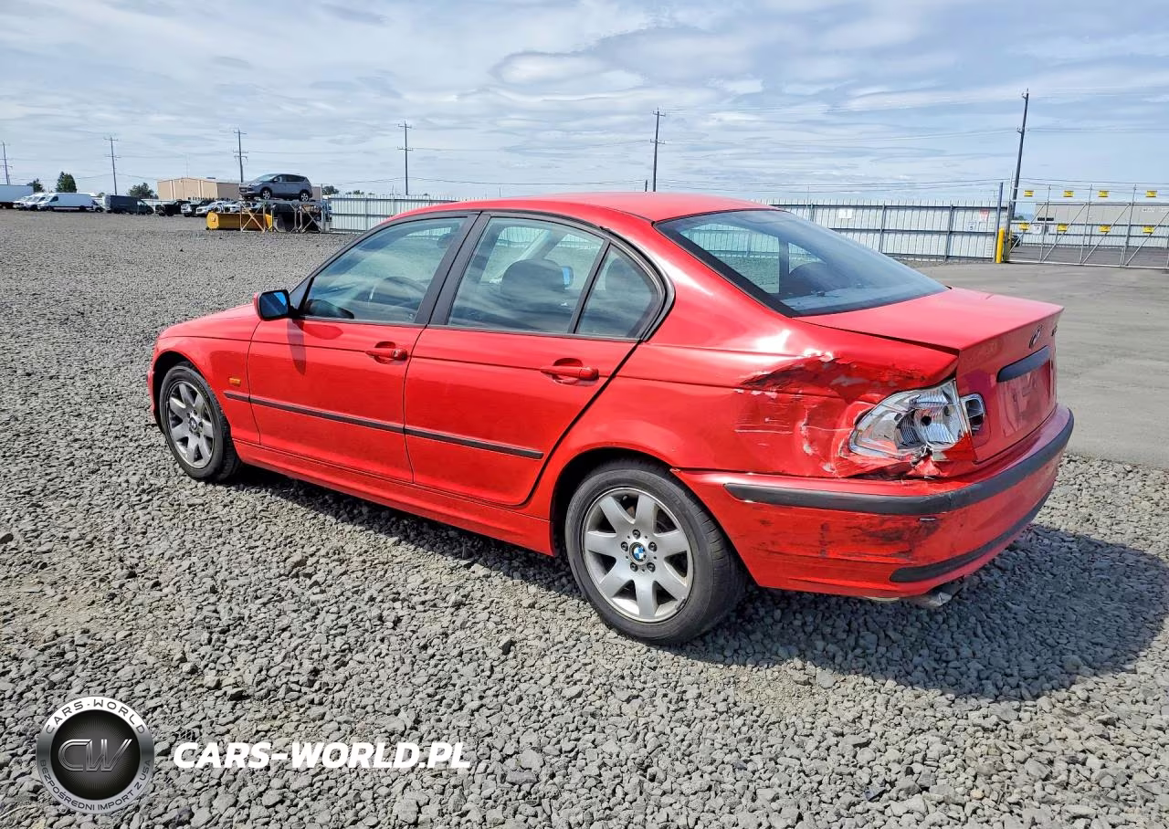 2001 BMW 325 I VIN:WBAAN37421ND49875 - 2
