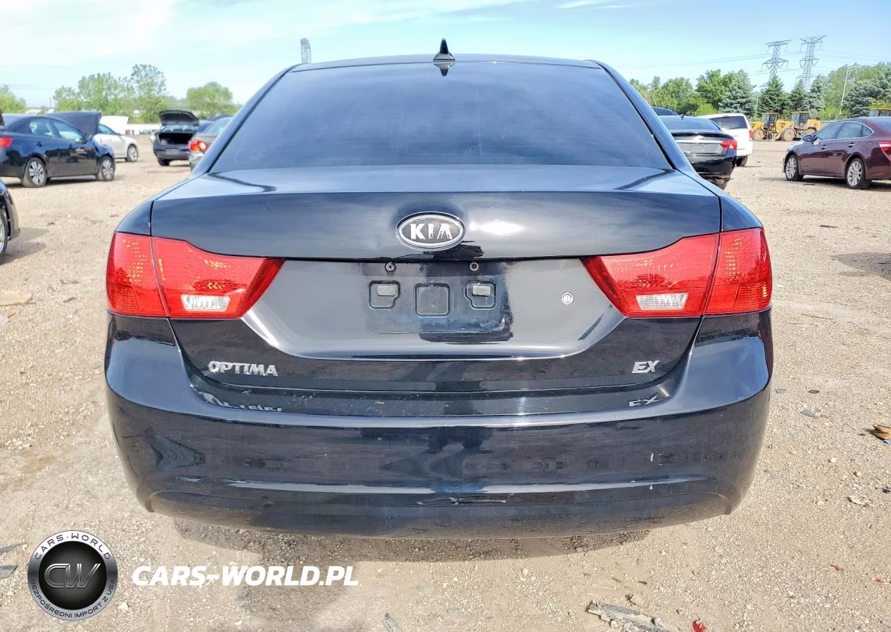 2009 Kia Optima Lx VIN:KNAGE228995324169 - 6