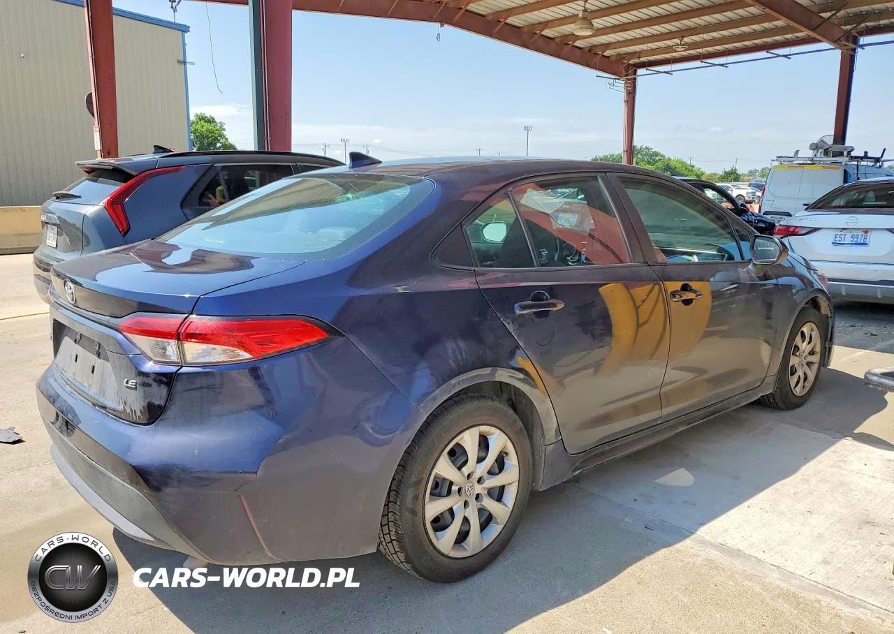 2021 Toyota Corolla Le VIN:5YFEPMAE1MP238681 - 3