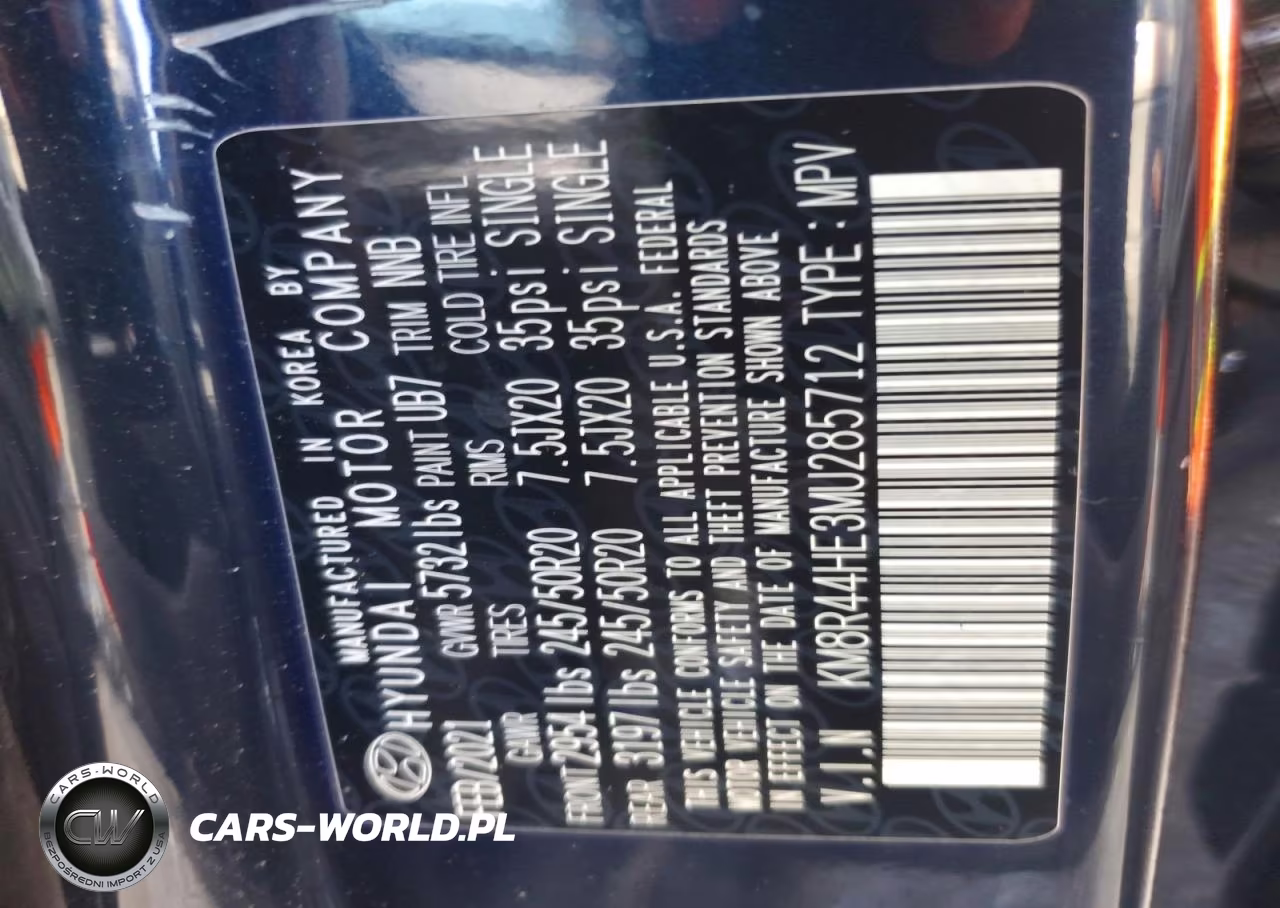 2021 Hyundai Palisade Sel VIN:KM8R44HE3MU285712 - 13