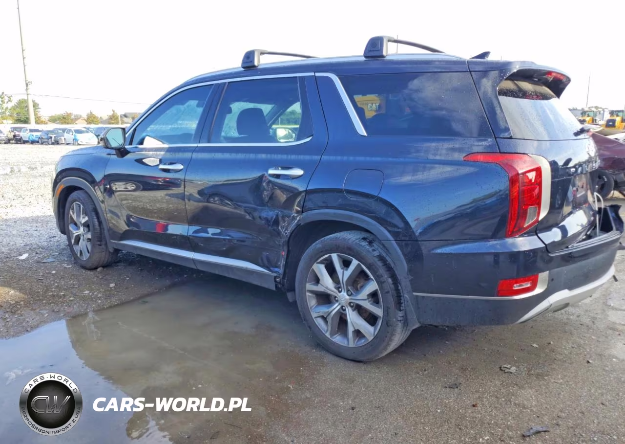 2021 Hyundai Palisade Sel VIN:KM8R44HE3MU285712 - 2